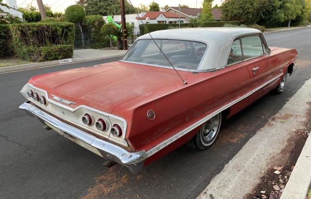 31847A233626 - 1963 CHEVROLET IMPALA RED photo 4