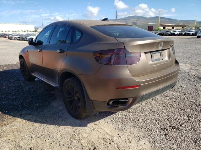 5UXFG8C55CLZ97106 - 2012 BMW X6 XDRIVE5 BROWN photo 3