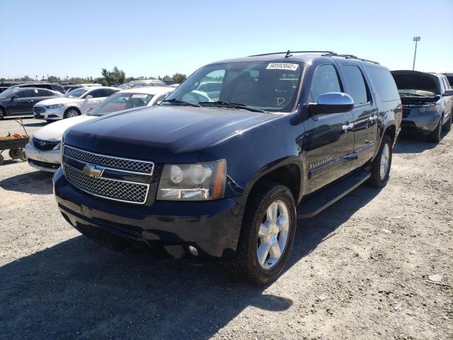 3GNFK16348G204682 - 2008 CHEVROLET SUBURBAN K BLUE photo 2