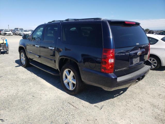 3GNFK16348G204682 - 2008 CHEVROLET SUBURBAN K BLUE photo 3