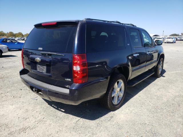 3GNFK16348G204682 - 2008 CHEVROLET SUBURBAN K BLUE photo 4