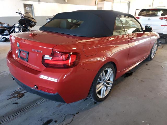 WBA2K9C30HV950545 - 2017 BMW 230I RED photo 4