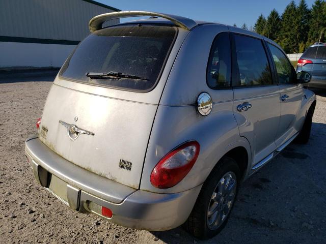 3A8FY68B27T500839 - 2007 CHRYSLER PT CRUISER SILVER photo 4