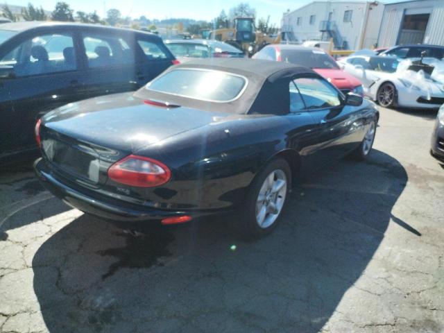 SAJGX2746VC001563 - 1997 JAGUAR XK8 BLACK photo 4