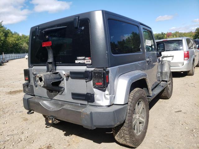 1C4AJWAG5DL564747 - 2013 JEEP WRANGLER S SILVER photo 4