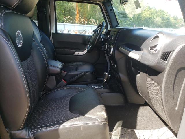 1C4AJWAG5DL564747 - 2013 JEEP WRANGLER S SILVER photo 5