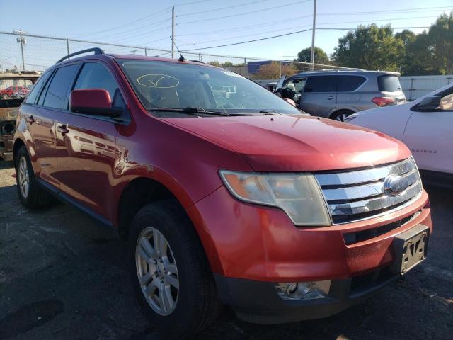 2FMDK38CX8BB22673 - 2008 FORD EDGE SEL BURGUNDY photo 1