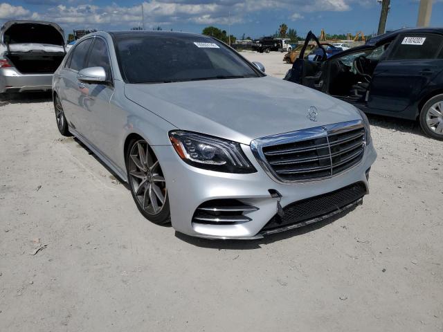 WDDUG8DB5JA417168 - 2018 MERCEDES-BENZ S 560 SILVER photo 1