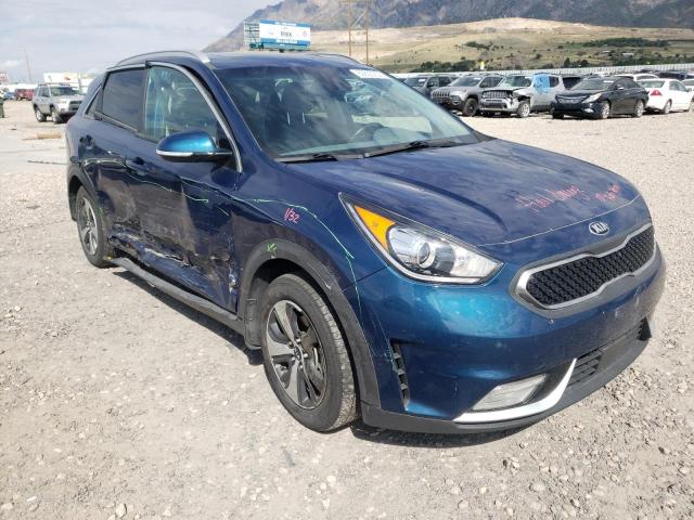 KNDCC3LC6H5095559 - 2017 KIA NIRO EX BLUE photo 1