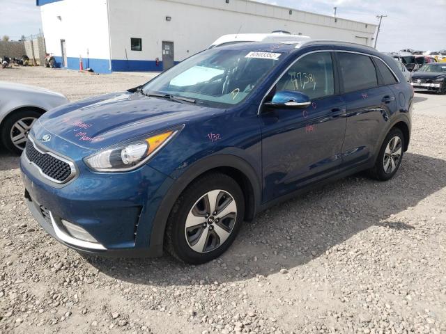 KNDCC3LC6H5095559 - 2017 KIA NIRO EX BLUE photo 2