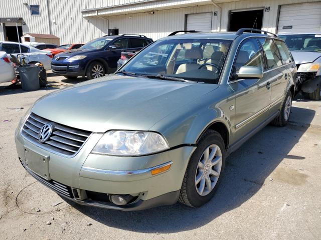 WVWVD63B34E127487 - 2004 VOLKSWAGEN PASSAT GLS TEAL photo 2