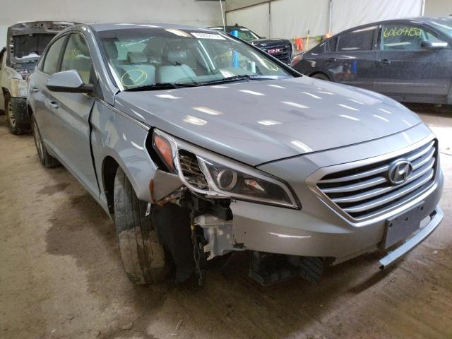 5NPE24AF9FH062289 - 2015 HYUNDAI SONATA SE GRAY photo 9