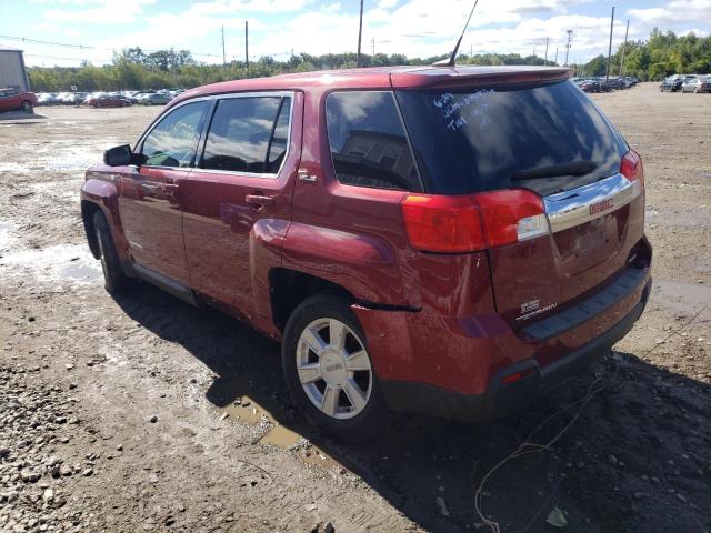 2CTFLREC6B6339434 - 2011 GMC TERRAIN SL BURGUNDY photo 3