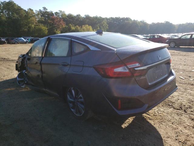 JHMZC5F11JC008666 - 2018 HONDA CLARITY GRAY photo 3