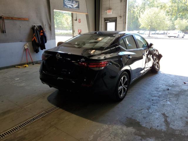 3N1AB8CV8NY241325 - 2022 NISSAN SENTRA SV BLACK photo 4