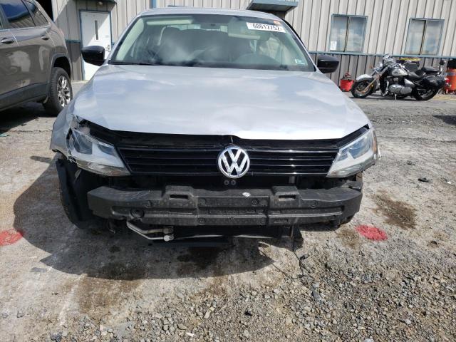 3VW2K7AJ1EM241599 - 2014 VOLKSWAGEN JETTA BASE SILVER photo 9