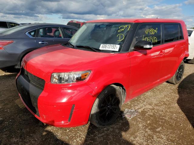 JTLKE50E191095893 - 2009 TOYOTA SCION XB წითელი ფოტო 2
