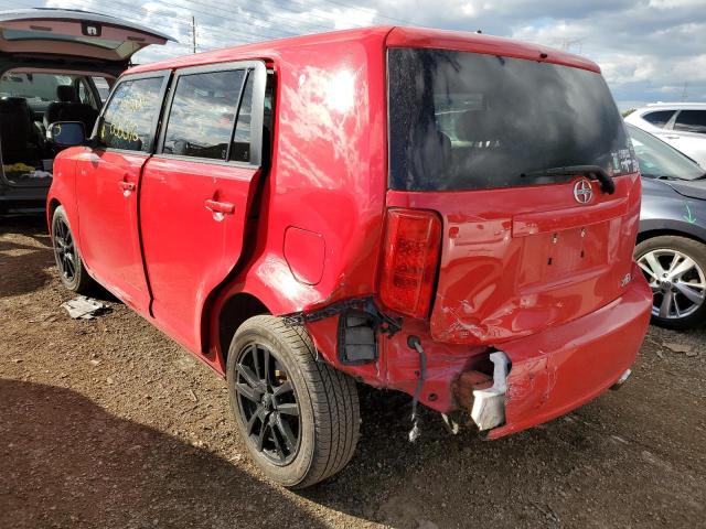 JTLKE50E191095893 - 2009 TOYOTA SCION XB წითელი ფოტო 3