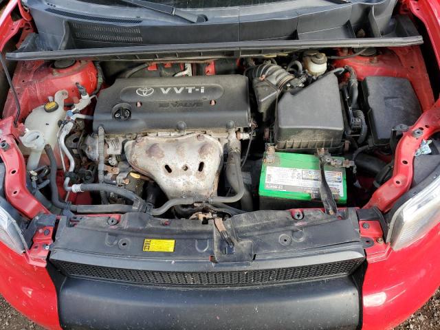 JTLKE50E191095893 - 2009 TOYOTA SCION XB წითელი ფოტო 7