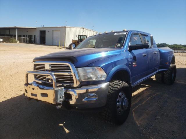 3D73Y4HL2BG613964 - 2011 DODGE RAM 3500 BLUE photo 2