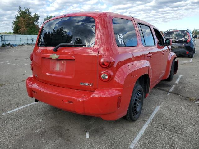 3GNCA23B19S557323 - 2009 CHEVROLET HHR LT RED photo 4