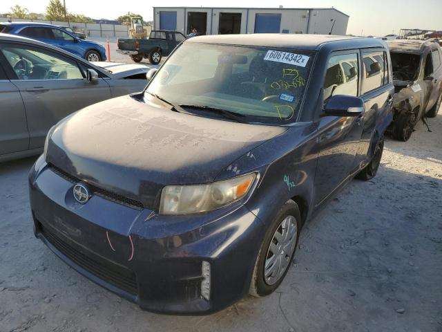 JTLZE4FE0DJ032888 - 2013 TOYOTA SCION XB Blau Foto 2