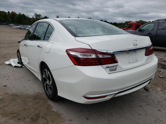 1HGCR2F39HA280895 - 2017 HONDA ACCORD LX WHITE photo 3