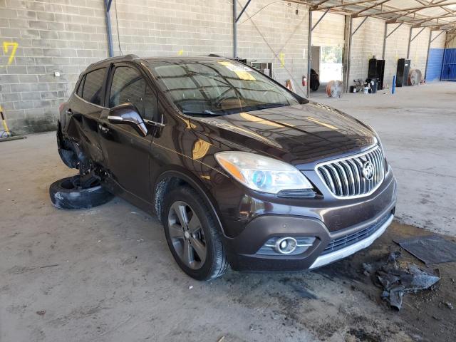 KL4CJDSB9EB782630 - 2014 BUICK ENCORE PRE BROWN photo 1