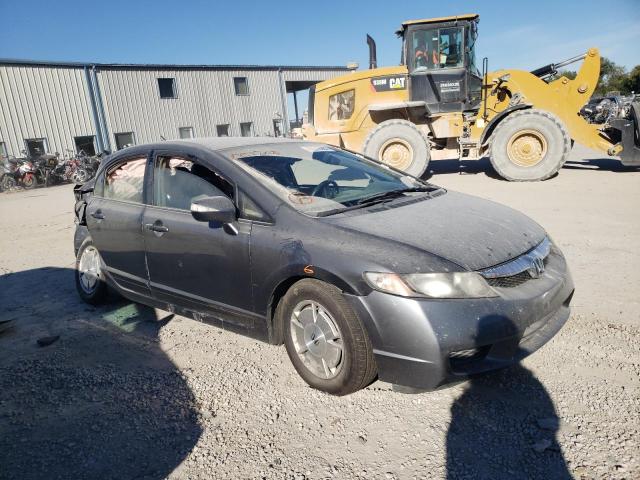 JHMFA3F26BS001208 - 2011 HONDA CIVIC HYBR GRAY photo 1