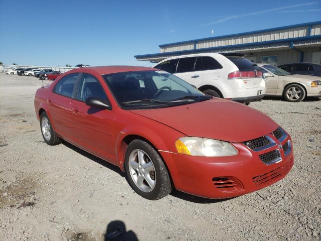 1B3EL46T15N645130 - 2005 DODGE STRATUS SX RED photo 1