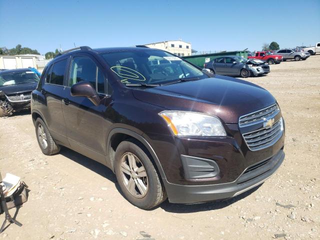 KL7CJLSB2FB127708 - 2015 CHEVROLET TRAX 1LT BROWN photo 1