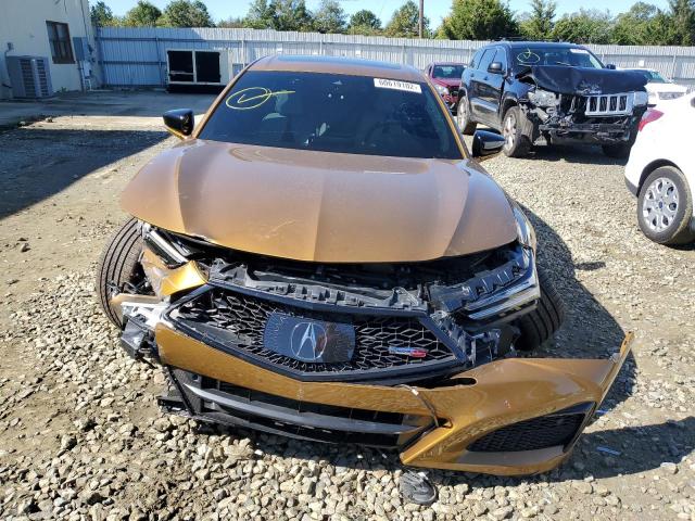 19UUB7F01MA000229 - 2021 ACURA TLX TYPE S GOLD photo 7