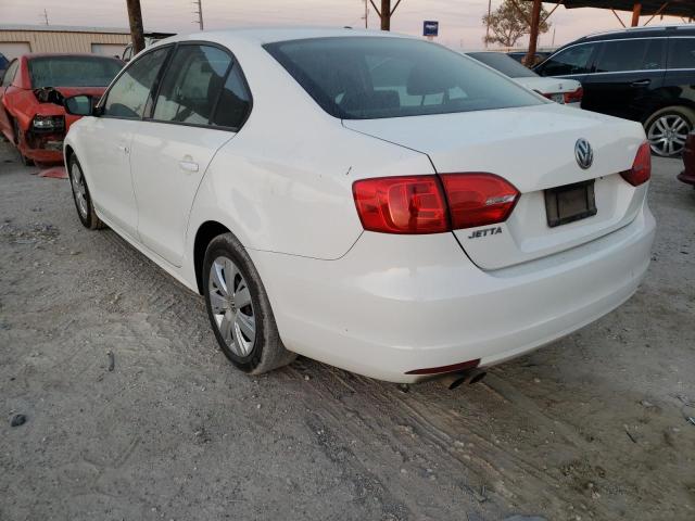 3VW1K7AJ0BM018686 - 2011 VOLKSWAGEN JETTA BASE 白色 照片 3