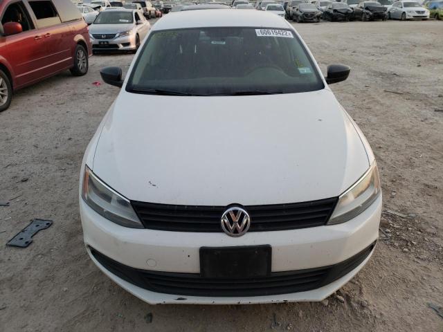 3VW1K7AJ0BM018686 - 2011 VOLKSWAGEN JETTA BASE 白色 照片 9