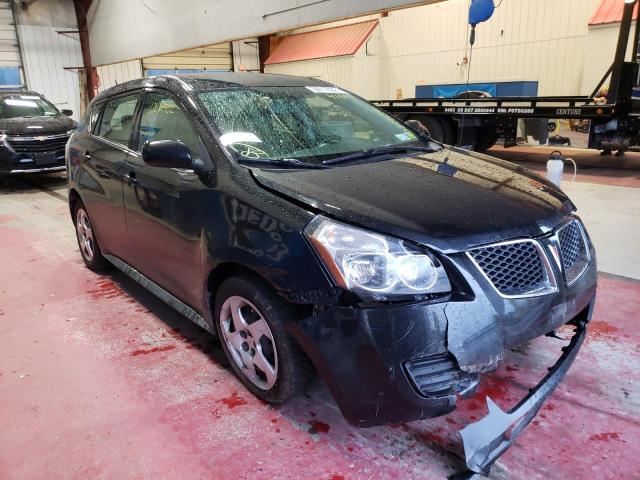 5Y2SP6E8XAZ418021 - 2010 PONTIAC VIBE BLACK photo 1