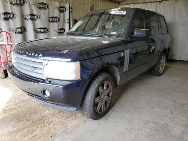 SALME15498A272470 - 2008 LAND ROVER RANGE ROVE BLUE photo 2