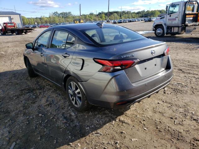 3N1CN8EV9LL842508 - 2020 NISSAN VERSA SV GRAY photo 3