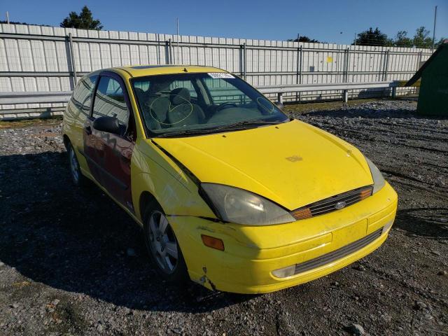 3FAFP31333R186661 - 2003 FORD FOCUS ZX3 YELLOW photo 1