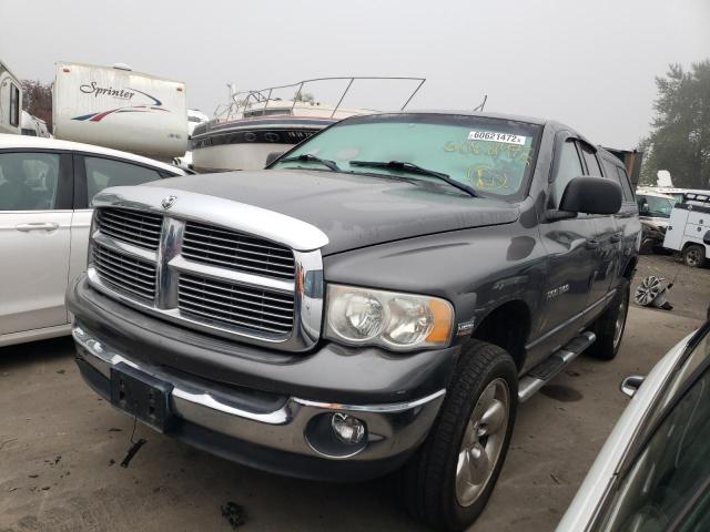 1D7HU18D84S662252 - 2004 DODGE RAM 1500 S GRAY photo 2