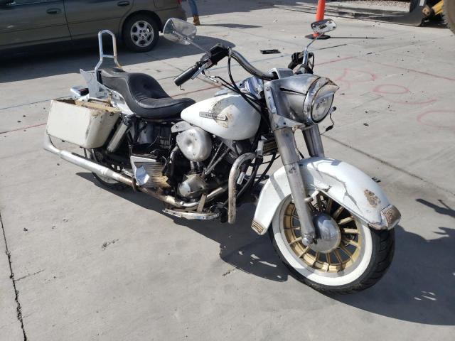 2A25676H5 - 1975 HARLEY-DAVIDSON FLH WHITE photo 1