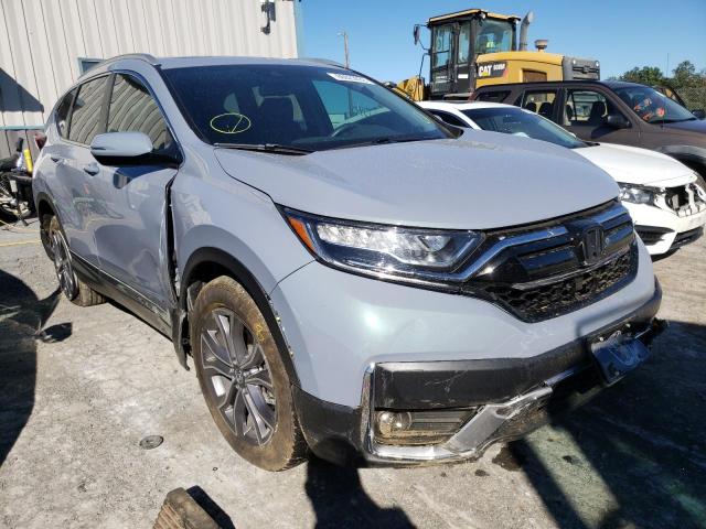 2HKRW2H94MH652424 - 2021 HONDA CR-V TOURI GRAY photo 1