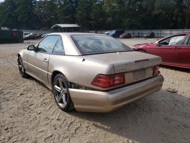 WDBFA68F1YF192362 - 2000 MERCEDES-BENZ SL 500  photo 3