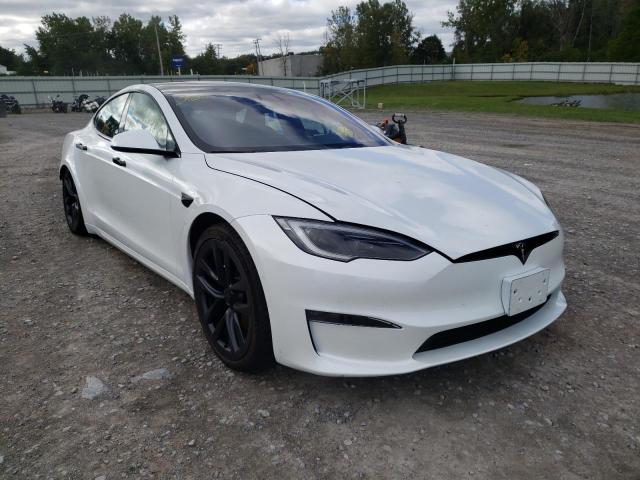 5YJSA1E63NF479807 - 2022 TESLA MODEL S WHITE photo 1