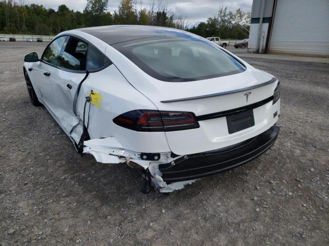 5YJSA1E63NF479807 - 2022 TESLA MODEL S Ağ foto 3