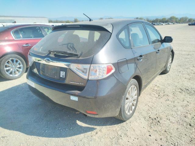 JF1GH61688H838180 - 2008 SUBARU IMPREZA 2. GRAY photo 4