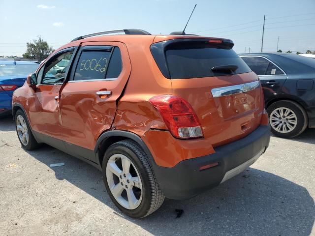 KL7CJNSB0FB210856 - 2015 CHEVROLET TRAX LTZ ORANGE photo 3