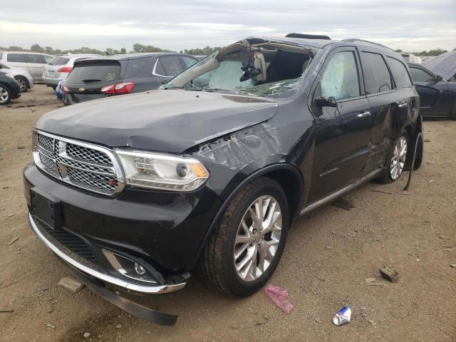 1C4RDJEG0EC342268 - 2014 DODGE DURANGO CI BLACK photo 2