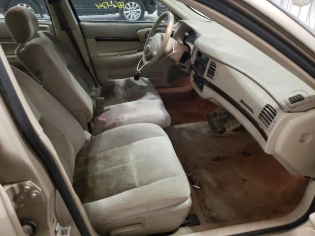 2G1WF52E759270136 - 2005 CHEVROLET IMPALA TAN photo 5