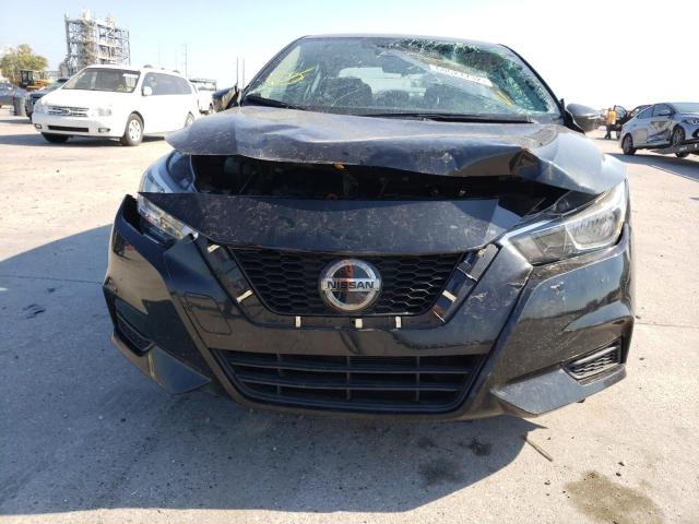 3N1CN8EV5LL832493 - 2020 NISSAN VERSA SV BLACK photo 9