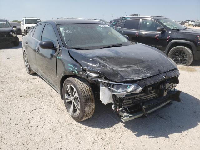 3N1AB8CV6NY268622 - 2022 NISSAN SENTRA SV BLACK photo 9